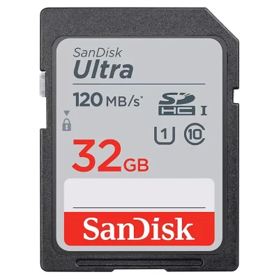 رم اس دی 32 گیگ سن دیسک SanDisk Ultra CL10 U1 120MB/s