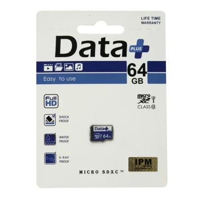 رم میکرو 64 گیگ دیتا پلاس Data+ U3 C10